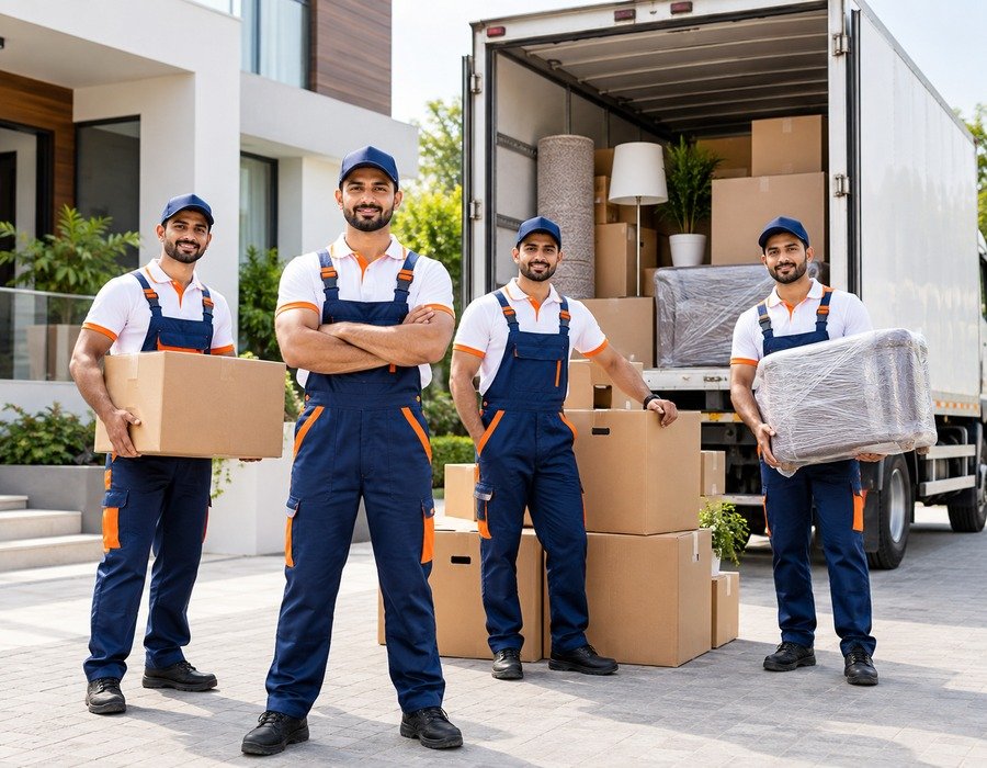 Satya Packers & Movers team coordinating a household relocation